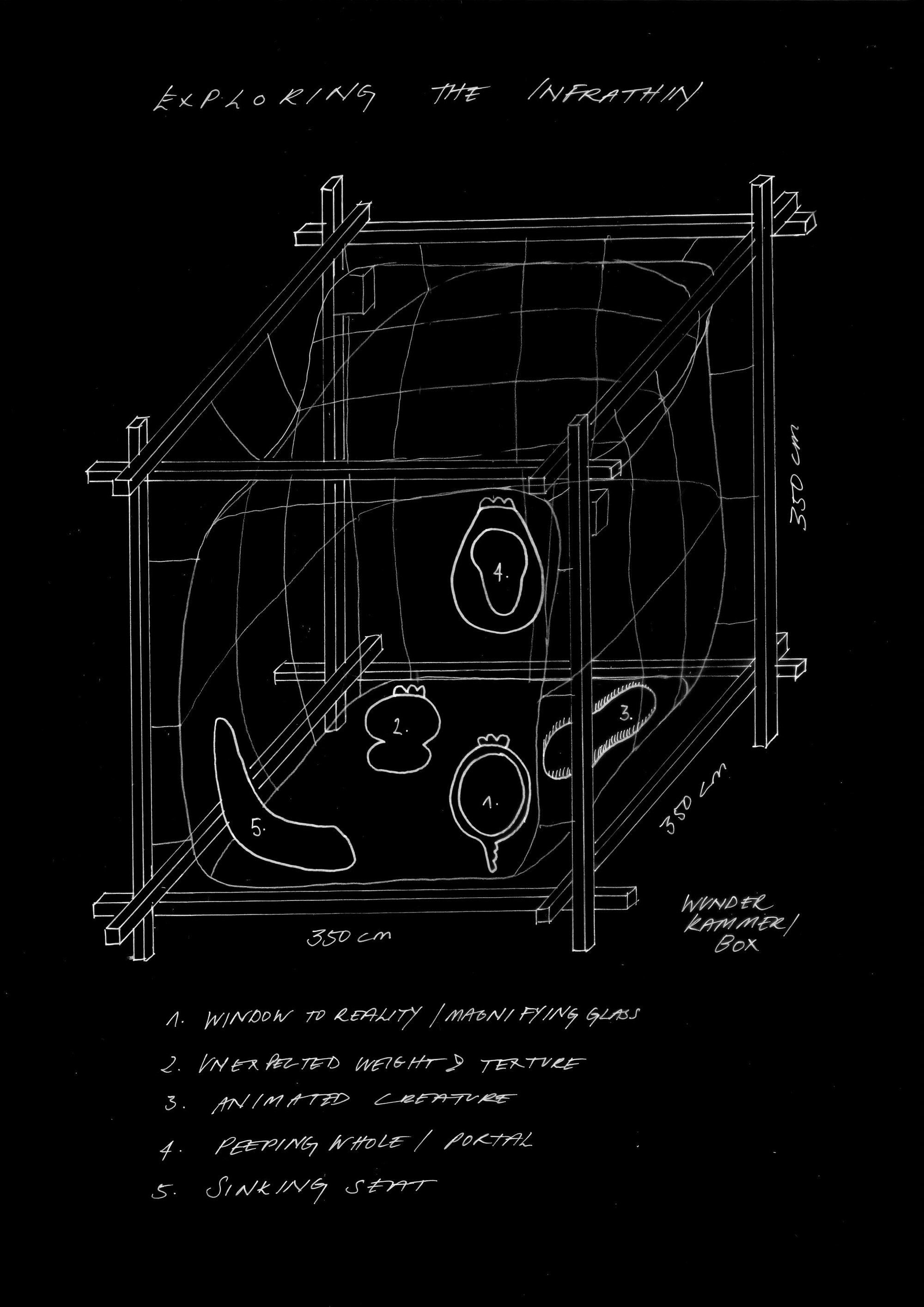 Infra-thin Magick Drawing
